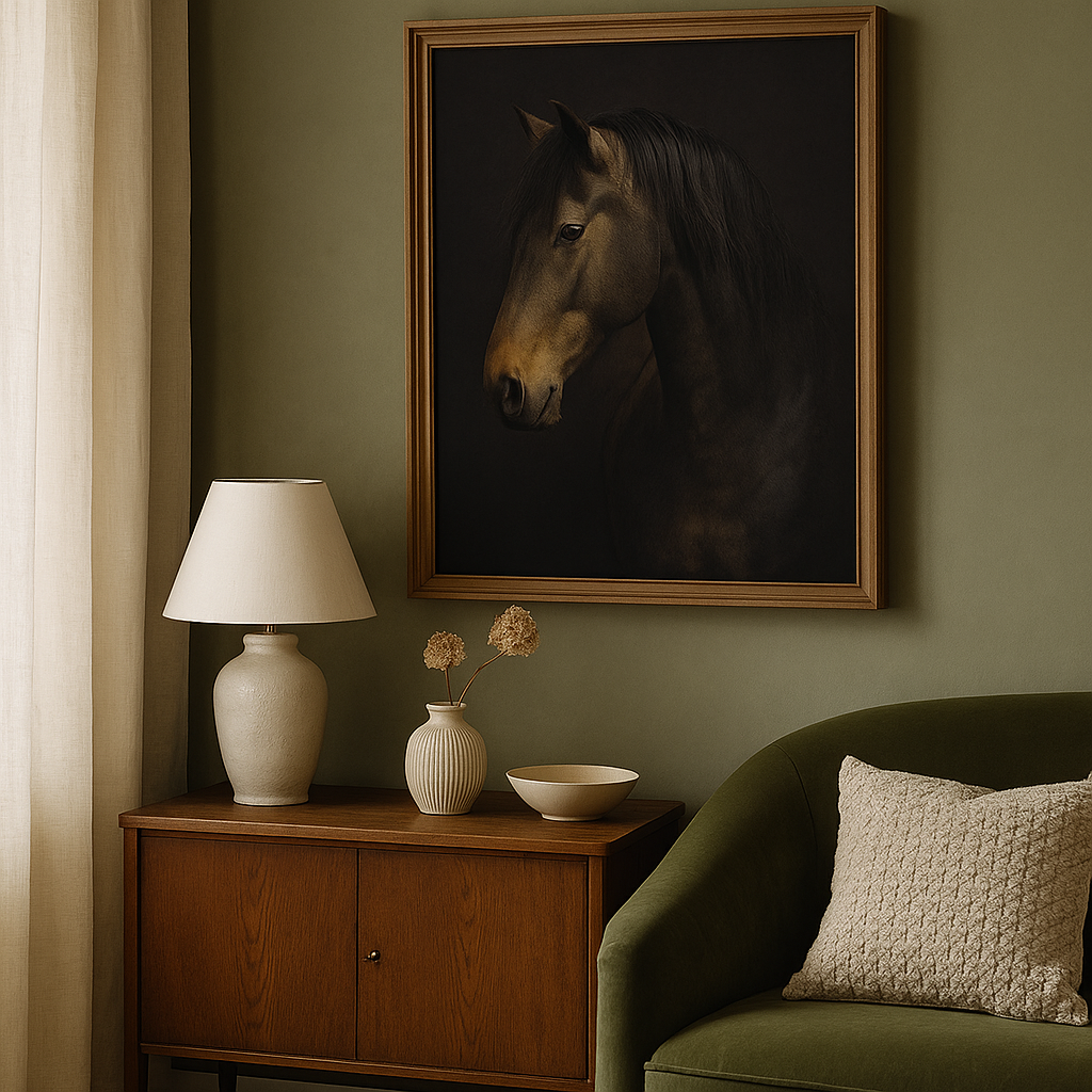 Equine Elegance – Dein Pferd im klassischen Ölgemälde-Stil
