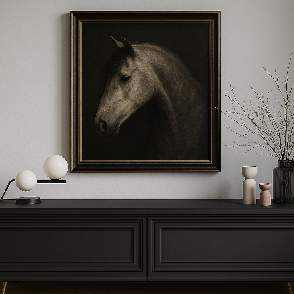 Equine Elegance – Dein Pferd im klassischen Ölgemälde-Stil