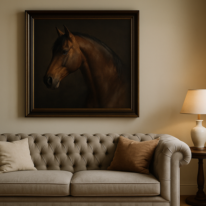 Equine Elegance – Dein Pferd im klassischen Ölgemälde-Stil